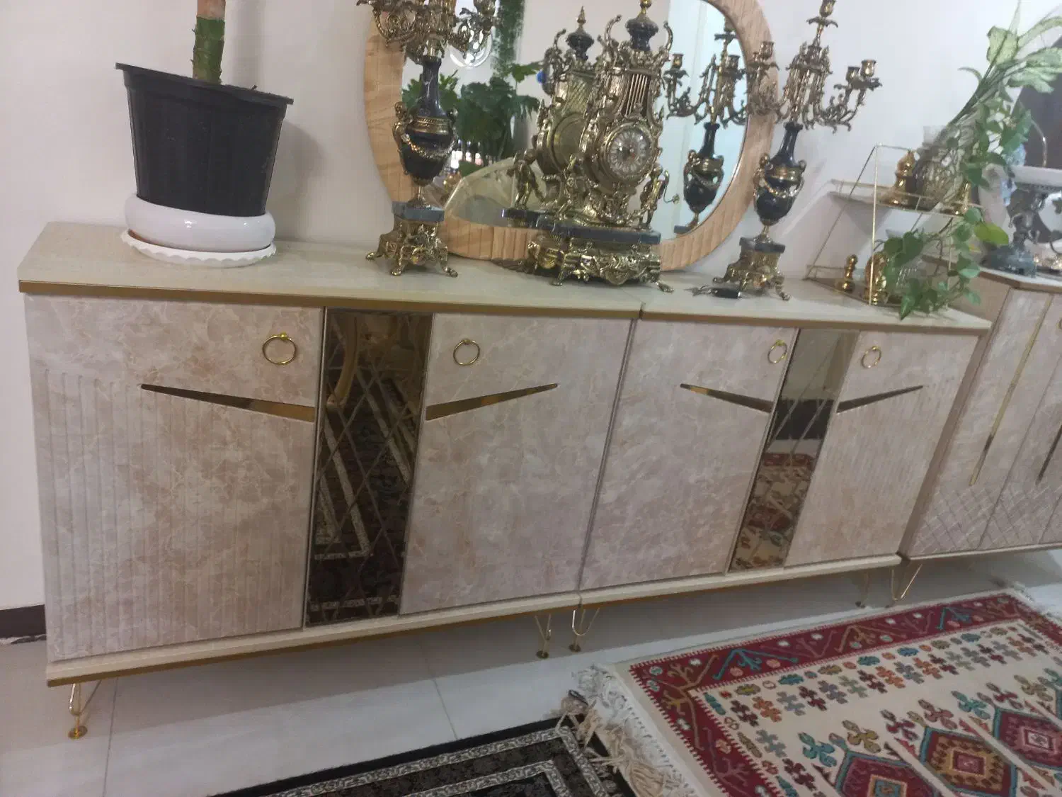 میز تلوزیون .آینه کنسول. جاکفشی|بوفه، ویترین، کنسول|پرند, فاز ۶|دیوار