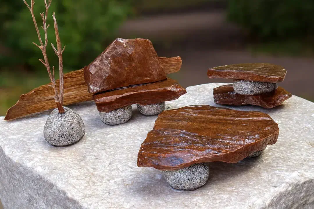 ماکت مبل و گلدان سنگی|مجسمه، تندیس، ماکت|بندرعباس, |دیوار