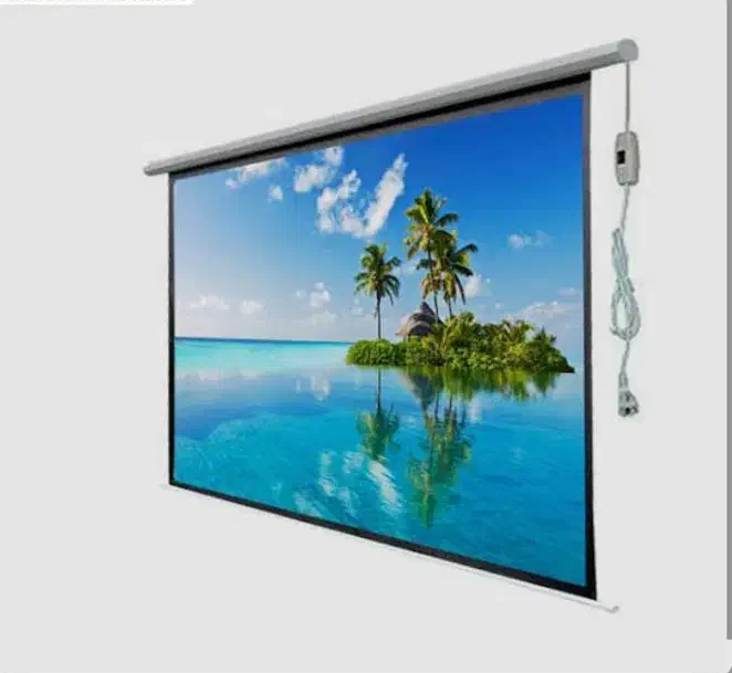 پرده برقی پروژکتور|تلویزیون و پروژکتور|بندر گناوه, |دیوار