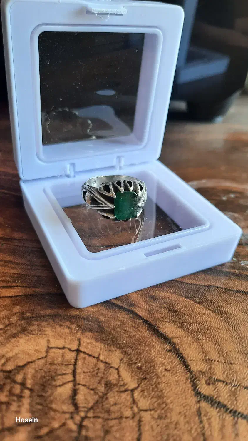 انگشتر زمر زامبیا درجه ۱|جواهرات|کرج, کوی مدرس|دیوار