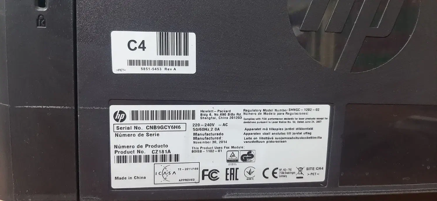 پرینتر سه کاره hp مدل m127f|پرینتر، اسکنر، کپی، فکس|قم, دورشهر|دیوار