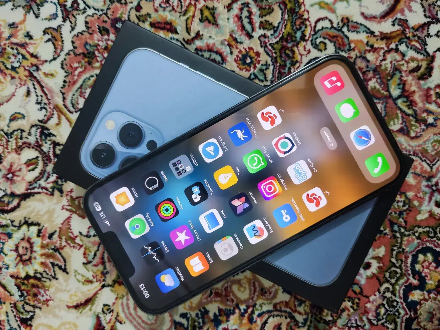 Iphone 13 pro max lla 128G|موبایل|قم, صفائیه|دیوار