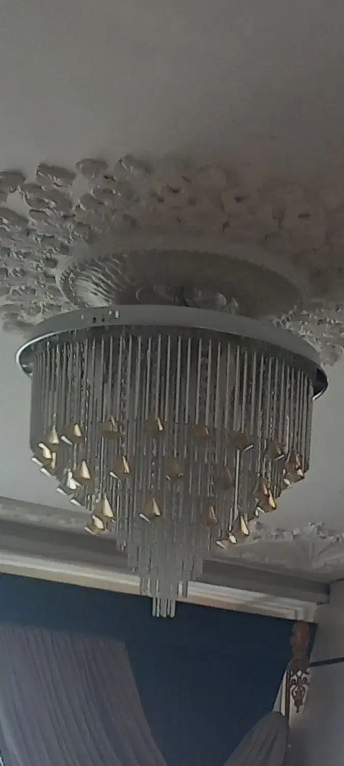 لوستر پذیرایی شیک|لوستر و چراغ آویز|سنندج, |دیوار