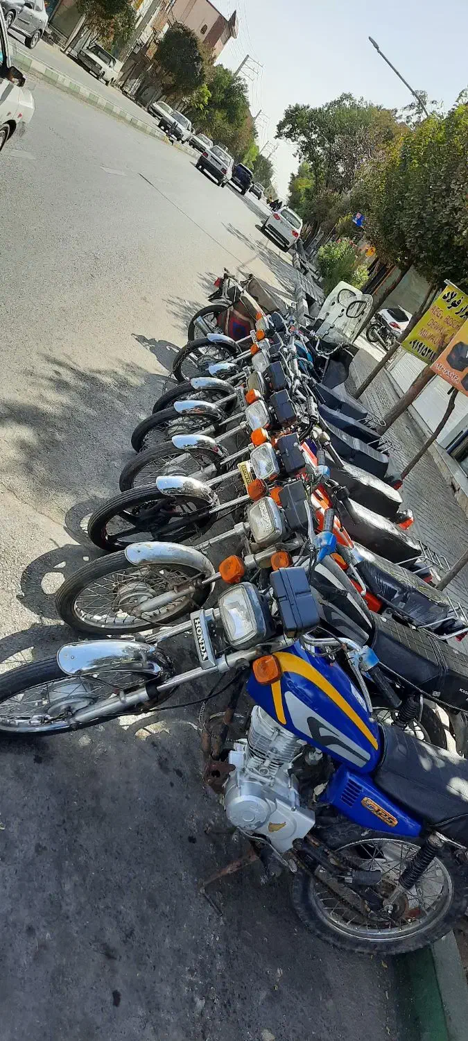 فروش موتور های  مزایده ای|موتورسیکلت|قم, شاه ابراهیم|دیوار