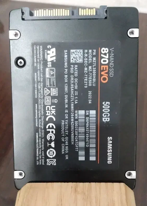 هارد اس اس دی اینترنال سامسونگ مدل 870EVO|قطعات و لوازم جانبی رایانه|مشهد, شاهد (شهرک غرب)|دیوار