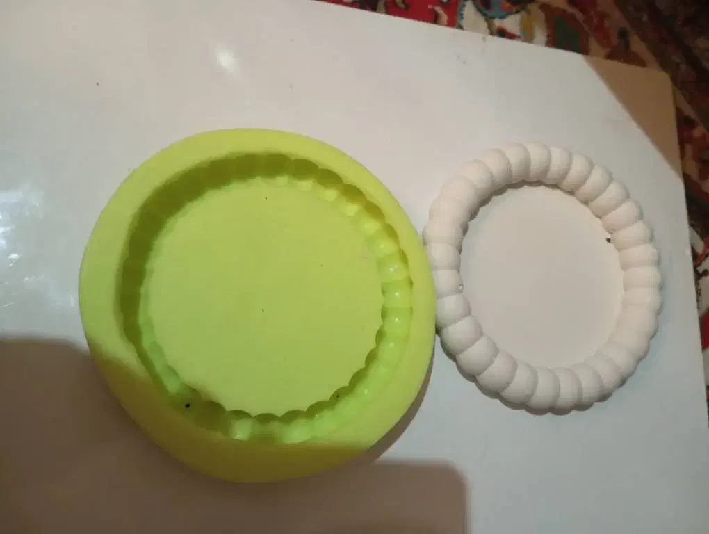 قالب سیلیکونی سنگ مصنوعی شمع سازی رنگ پودری|صنایع دستی و سایر لوازم تزئینی|قدس, شهرقدس|دیوار