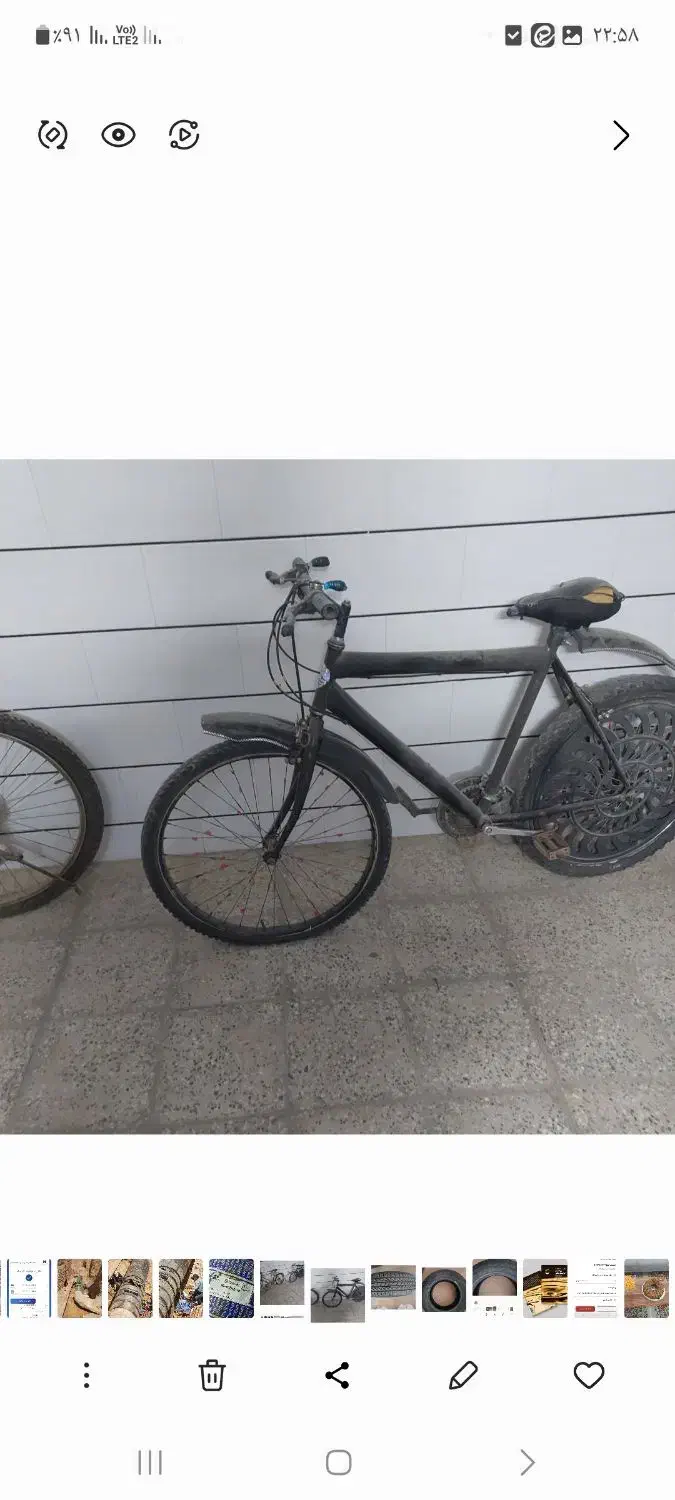 سلام.فروش ۲عدد دوچرخه ۲۶ دنده ای|دوچرخه، اسکیت، اسکوتر|مبارکه, |دیوار