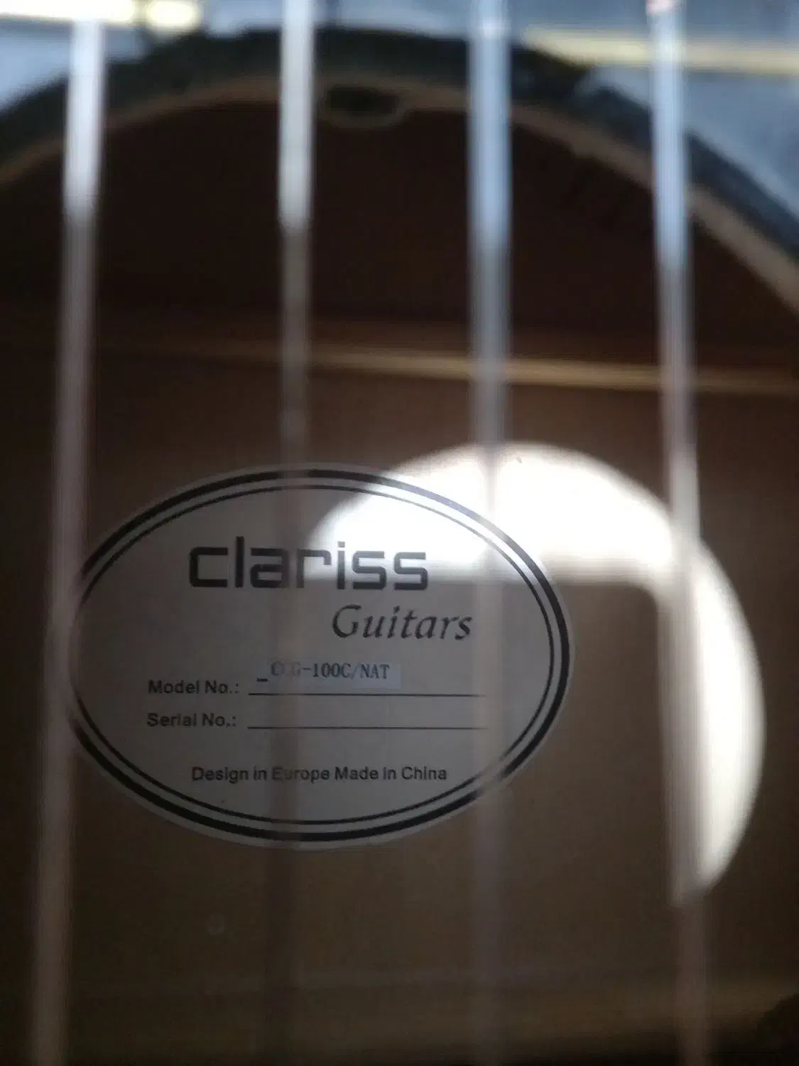 گیتار کلاریس چین مدل CCG 100C|گیتار، بیس، امپلیفایر|ارومیه, |دیوار