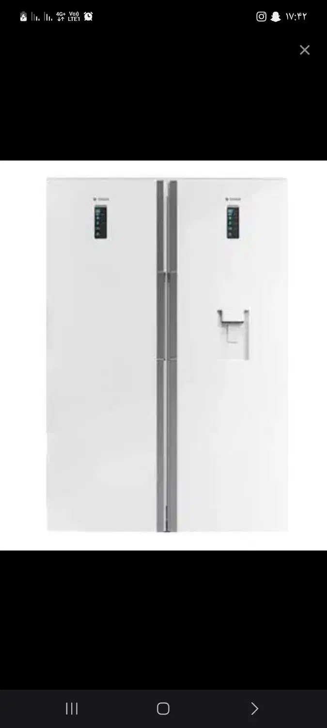 یخچال فریزر دوقلو اسنوا تخفیف ۱۲درصدی|یخچال و فریزر|هشتگرد, هشتگرد قدیم|دیوار