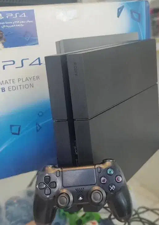 ps4 fat  یک ترا بایت با ضمانت نامه|کنسول، بازی ویدئویی و آنلاین|تهران, جمال‌زاده|دیوار