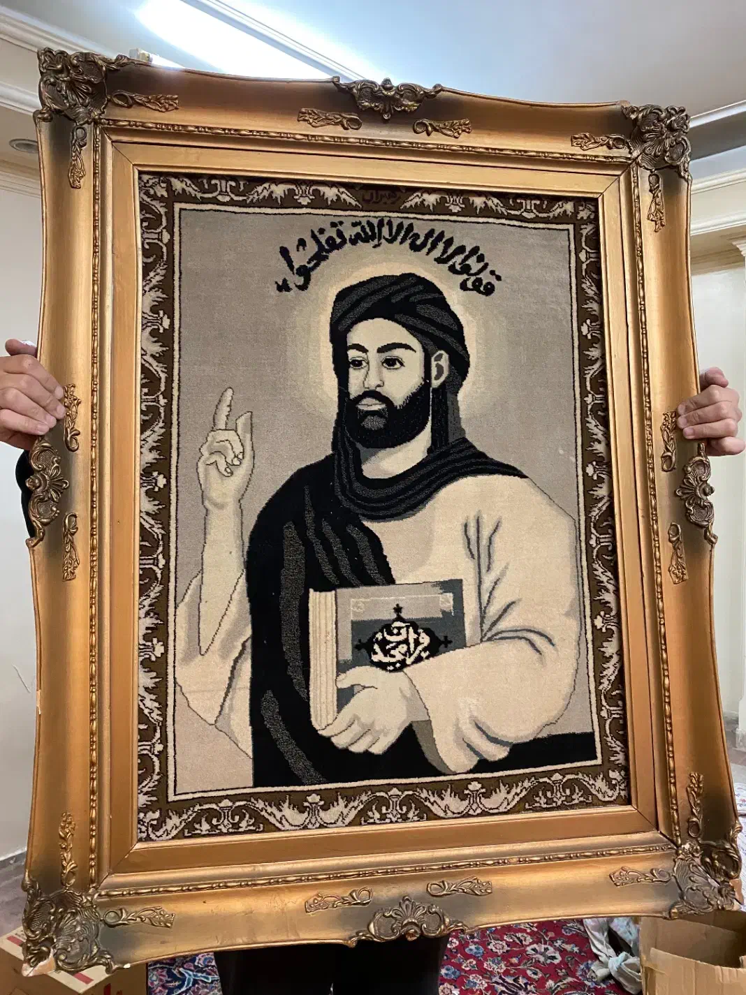 تابلو فرش دستباف قدیمی|تابلو فرش|تهران, سعادت‌آباد|دیوار