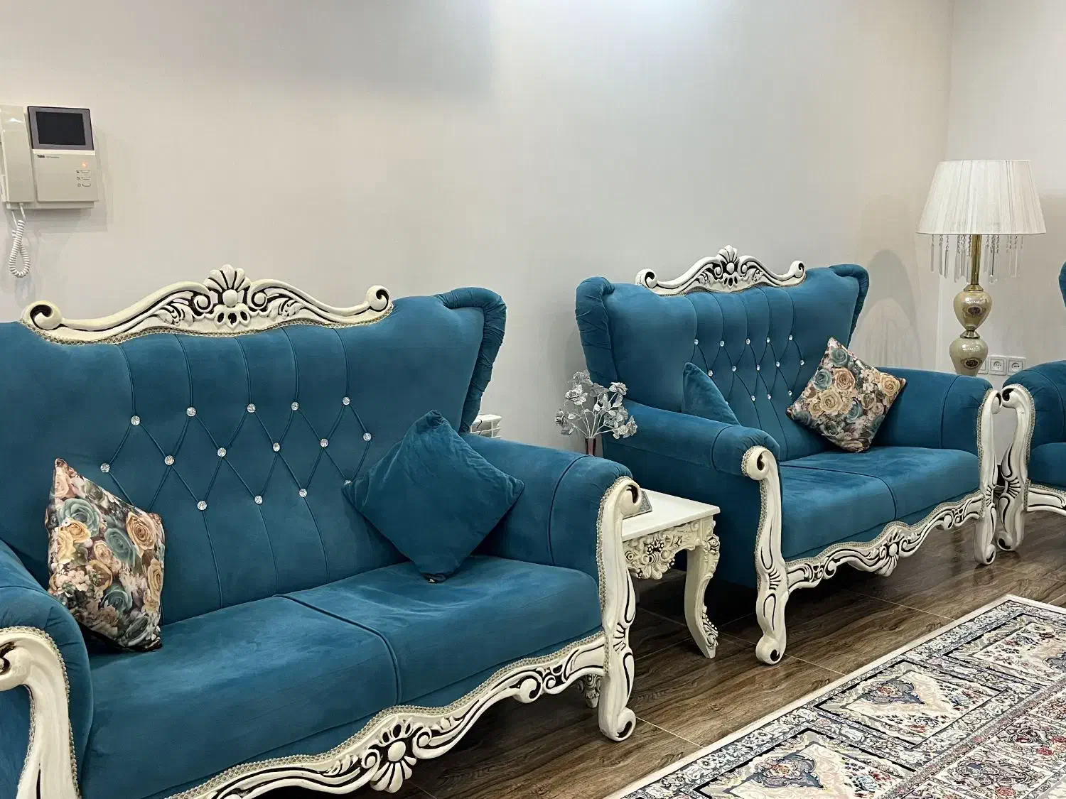 فروش مبل نه نفره|مبلمان خانگی و میز عسلی|لنگرود, |دیوار