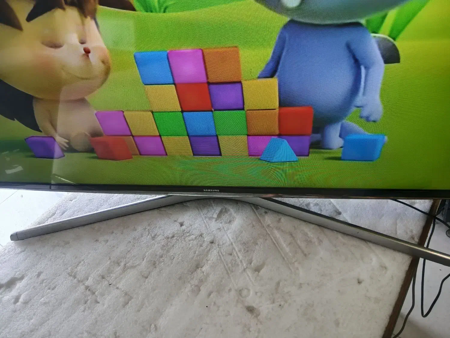 تلوزیون سامسونگ ال ای دی ۴۹ اینچ اسمارت سالم|تلویزیون و پروژکتور|قم, حاج زینل|دیوار