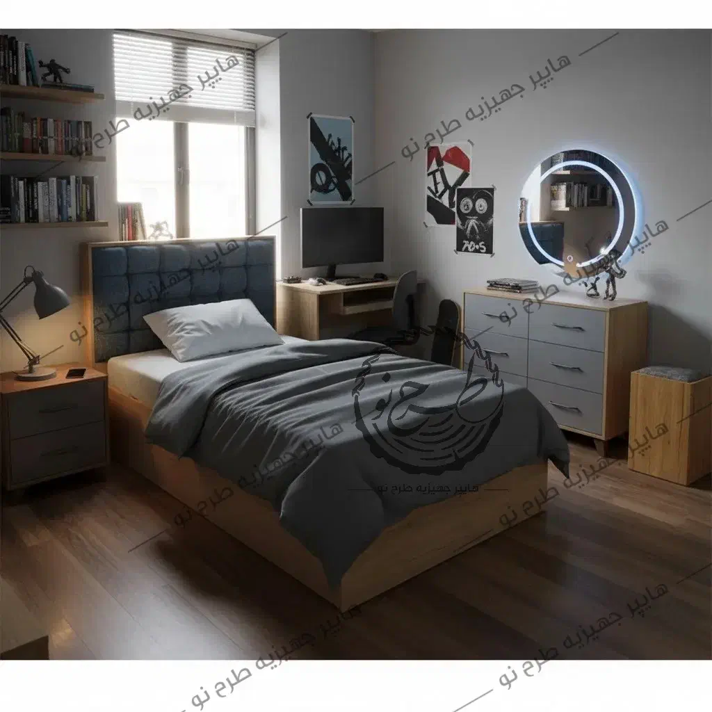 تختخواب یکنفره شرکتی روبی لمسه،تخت تکنفر یک نفر|تخت و سرویس خواب|تهران, شهید رجایی|دیوار