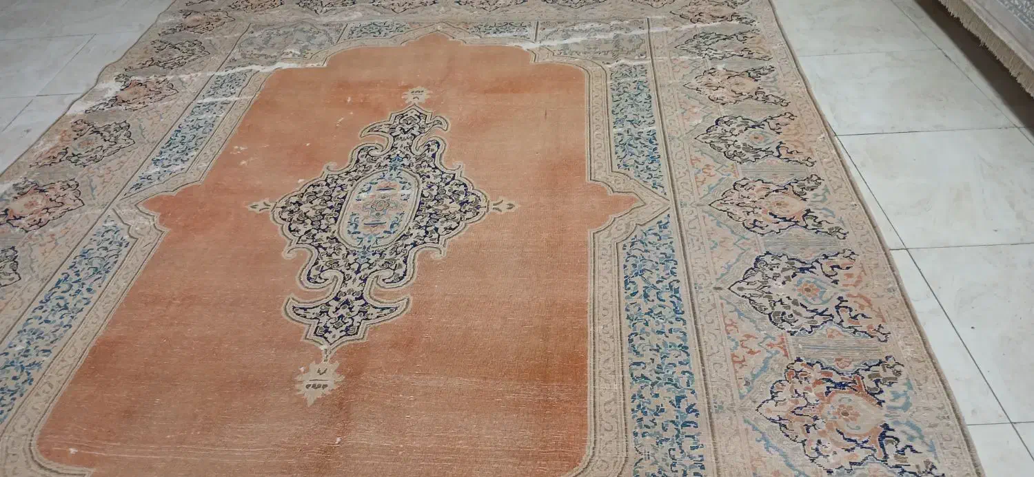 فرش دست باف سنگشور شده|فرش|اصفهان, احمدآباد|دیوار