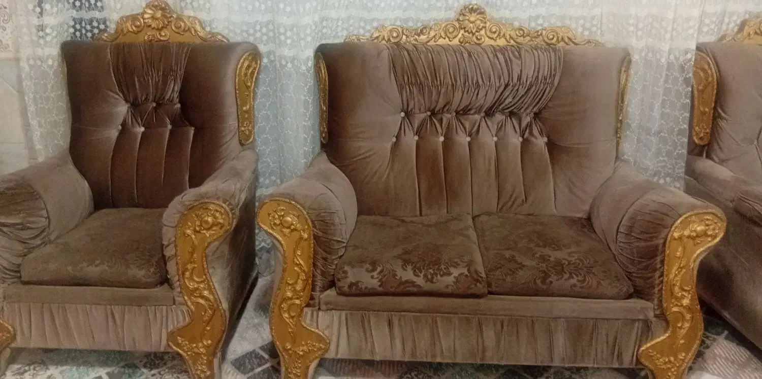 مبل 7 نفره|مبلمان خانگی و میز عسلی|تربت‌حیدریه, ۴۵ متری|دیوار