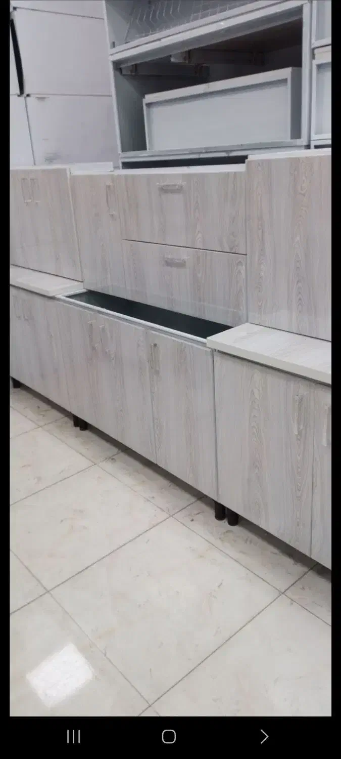 کابینت بدنه فلز درب ام دی اف|مصالح و تجهیزات ساختمان|گرمسار, |دیوار