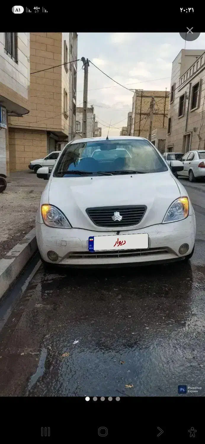 فروشی تیبا یک مدل ۹۳|خودرو سواری و وانت|مشکین‌دشت, |دیوار