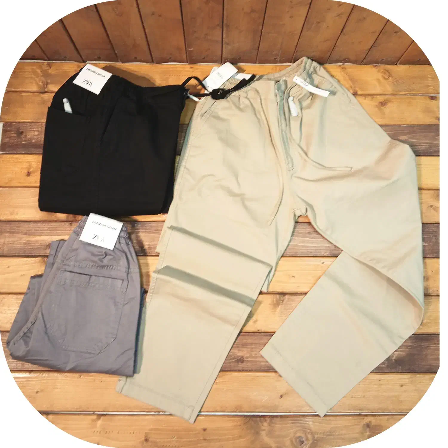 شلوار کتان نیم بگ زاراکس|لباس|قم, باجک دو|دیوار