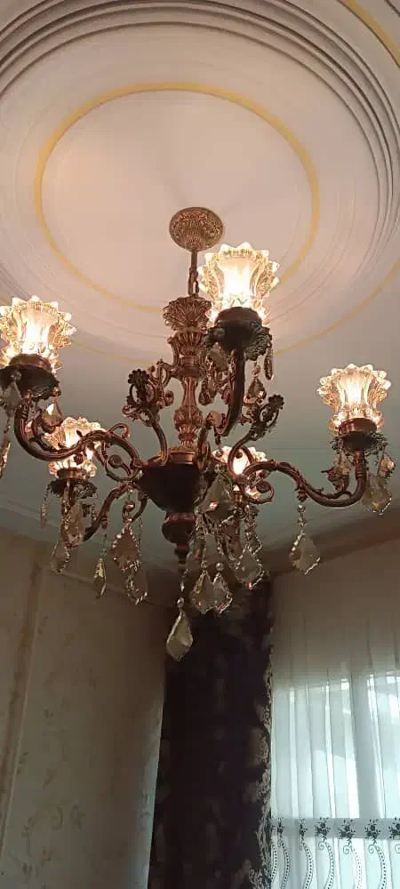 لوستر آنتیک|لوستر و چراغ آویز|قزوین, |دیوار