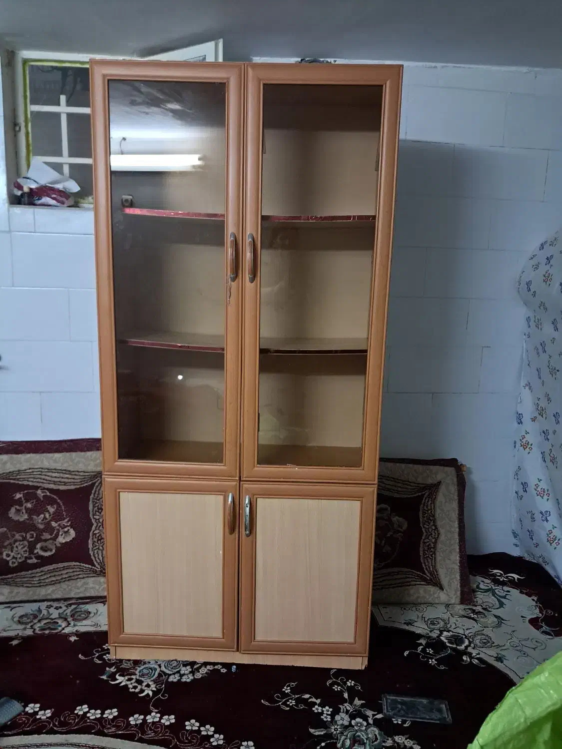 کتاب خونه|کتابخانه، شلف، قفسه‌های دیواری|قدس, شهر‌قدس|دیوار