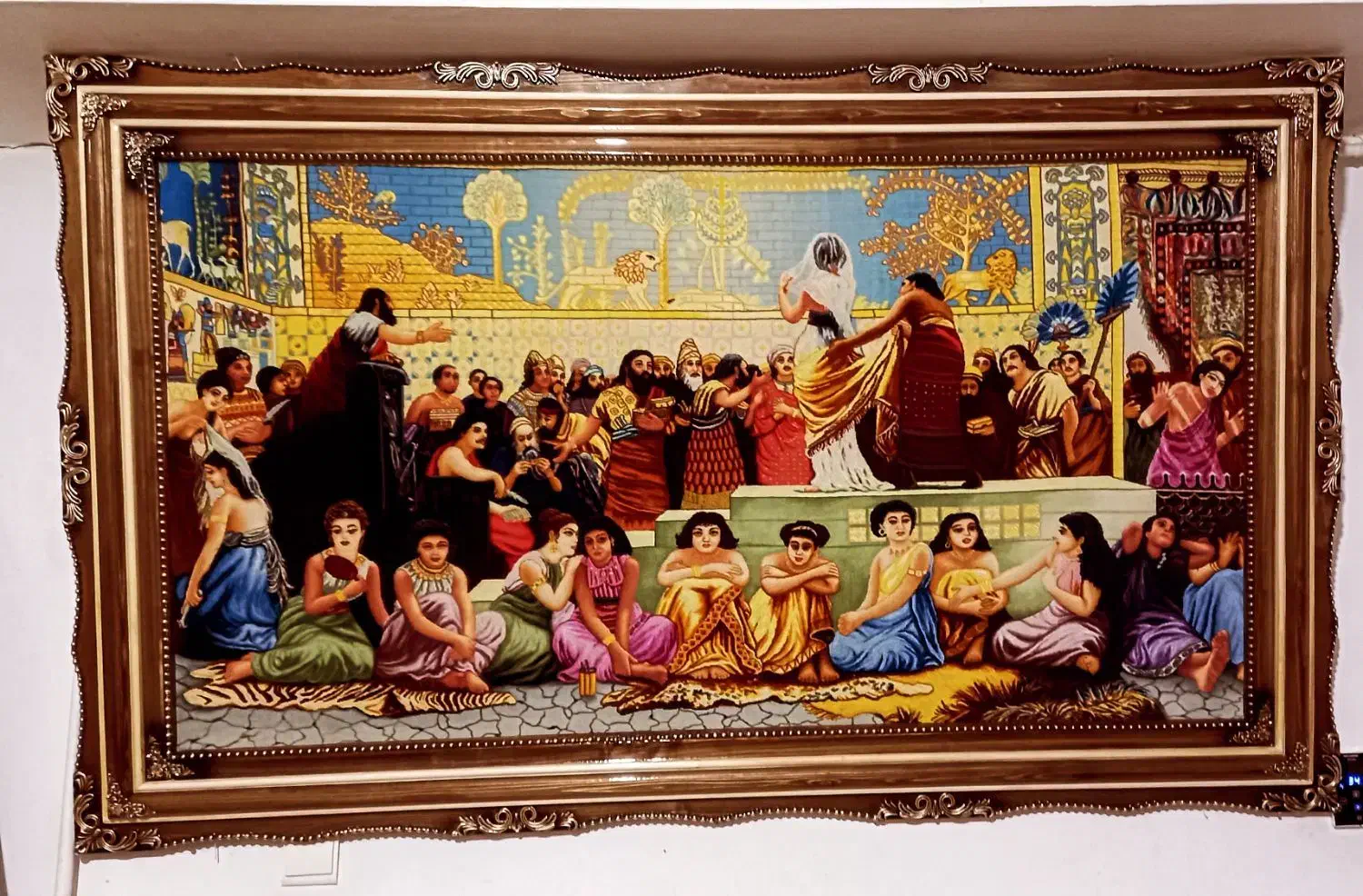 فرش دست‌باف|فرش|همدان, |دیوار