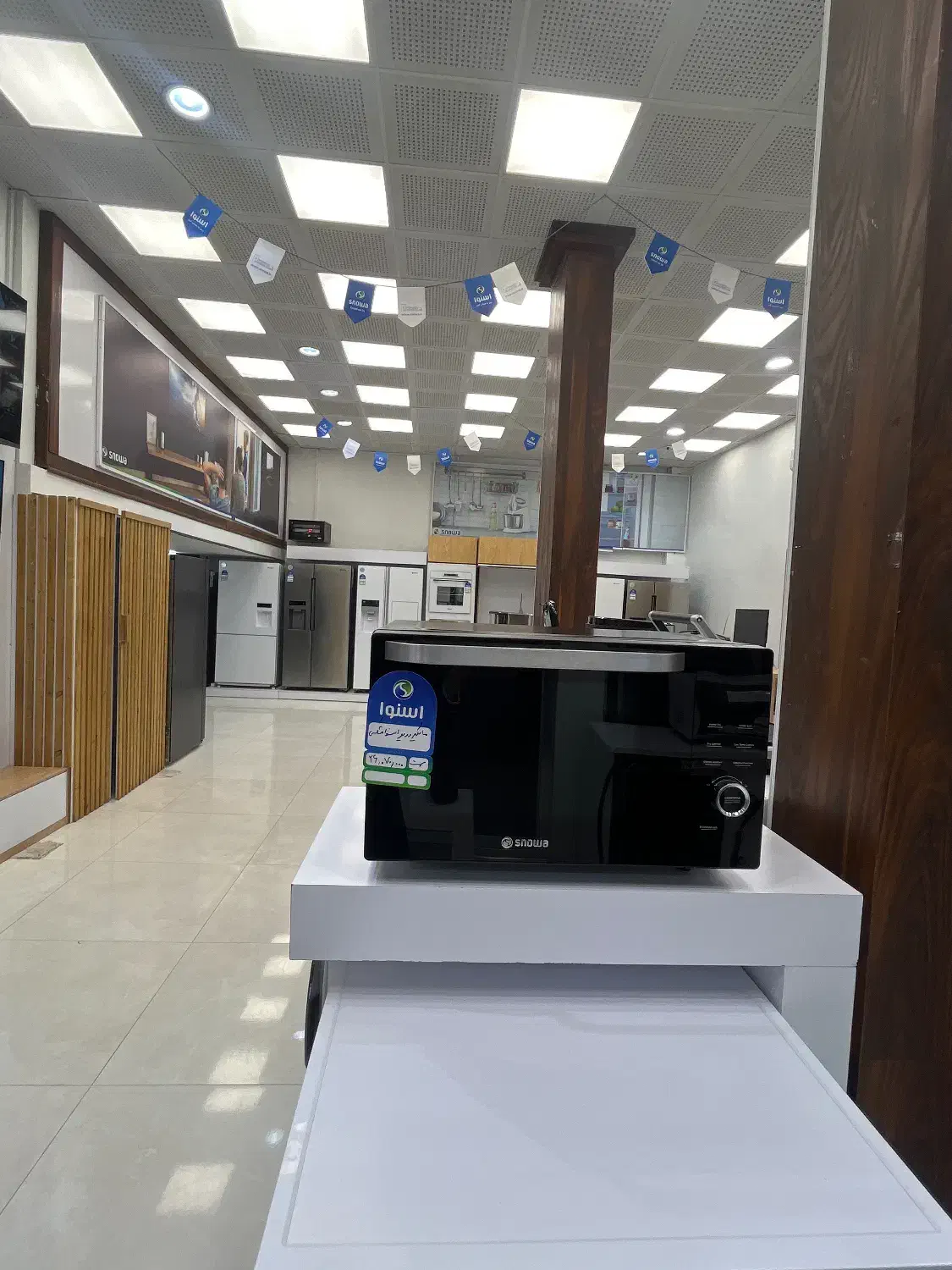 مایکروویو اسنوا مشکی SMO-FM30GCB|اجاق گاز و لوازم برقی پختوپز|قزوین, |دیوار