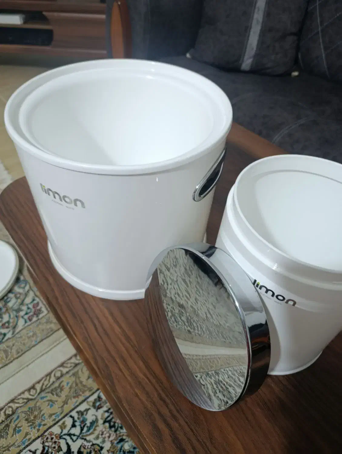 ظرف حبوبات لیمون پلاستیک درجه ۱|ظروف نگهدارنده، پلاستیکی، یکبارمصرف|سنقر, |دیوار