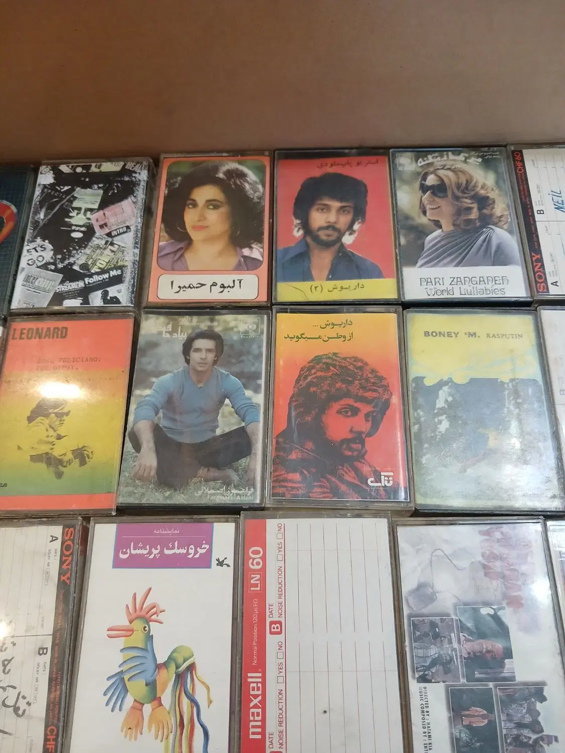 مجموعه ۱۱۸ عددی نوار کاست سالم و خاطره انگیز یکجا|فیلم و موسیقی|تهران, شهرک چیتگر|دیوار