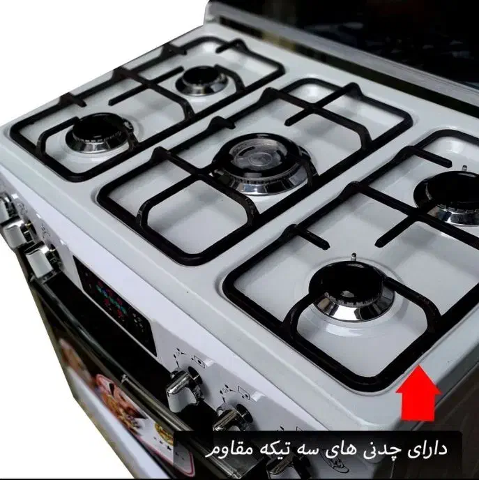 اجاق گاز طرح فر چدنی (ضخیم)|اجاق گاز و لوازم برقی پخت‌وپز|یزد, |دیوار