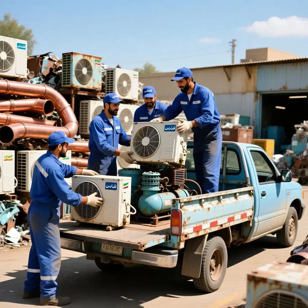 خرید ضایعات کولر گازی با بالاترین قیمت|خدمات پیشه و مهارت|ایذه, |دیوار