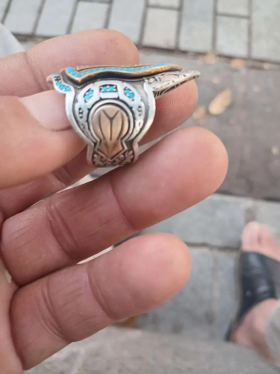 انگشتر زهگیر|کلکسیون اشیاء عتیقه|قم, ارم|دیوار