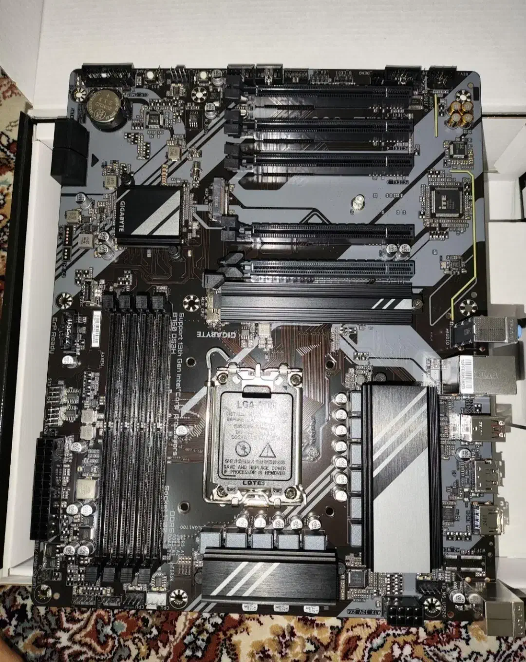 مادربرد گیگابایت B760 DS3H rev. 1.0 DDR5 نو نو|قطعات و لوازم جانبی رایانه|تهران, سهروردی|دیوار