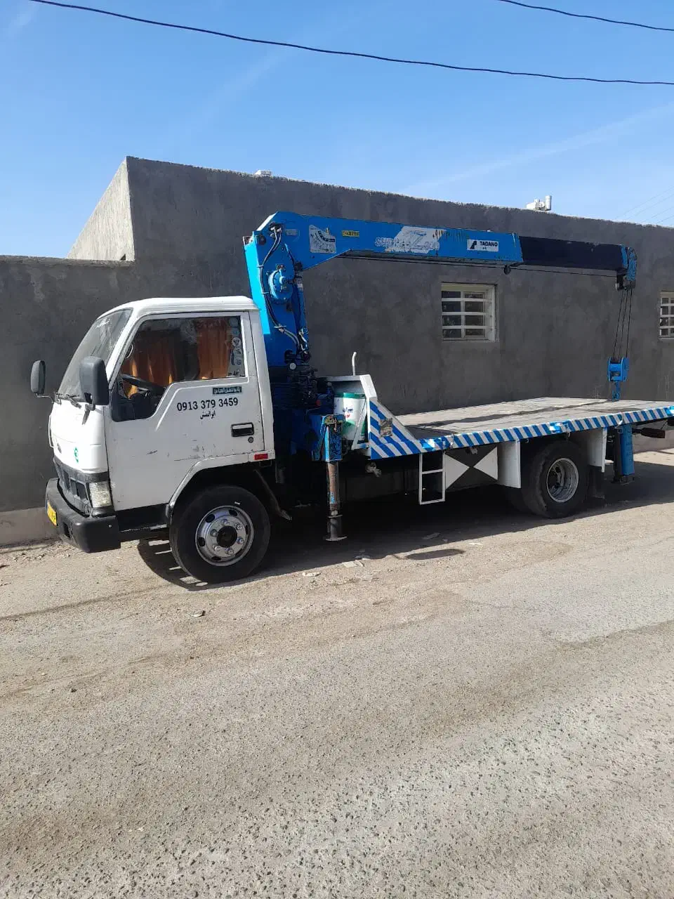 جرثقیل کفی دار ۳تن|خدمات حمل و نقل|سیرجان, |دیوار