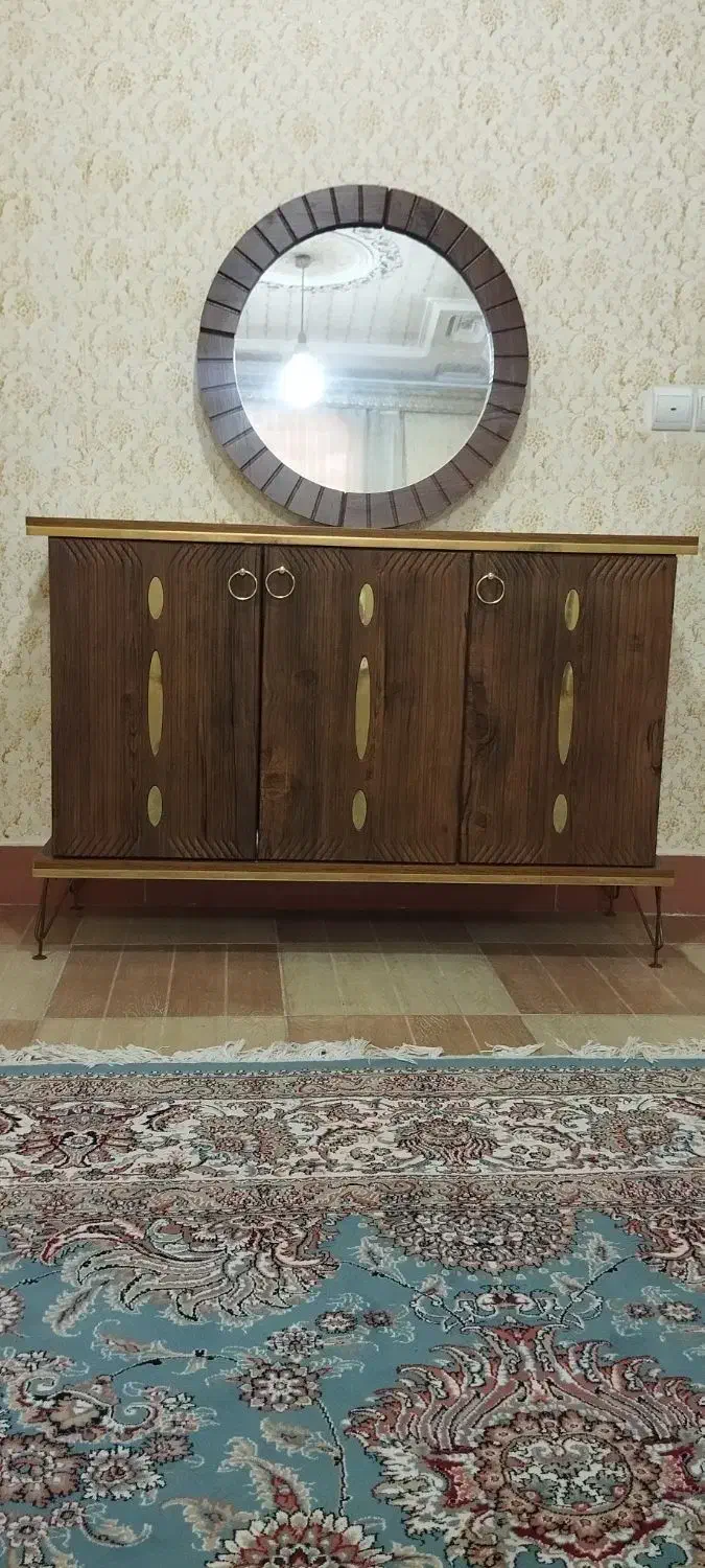 ست آینه کنسول|بوفه، ویترین، کنسول|کوهدشت, |دیوار