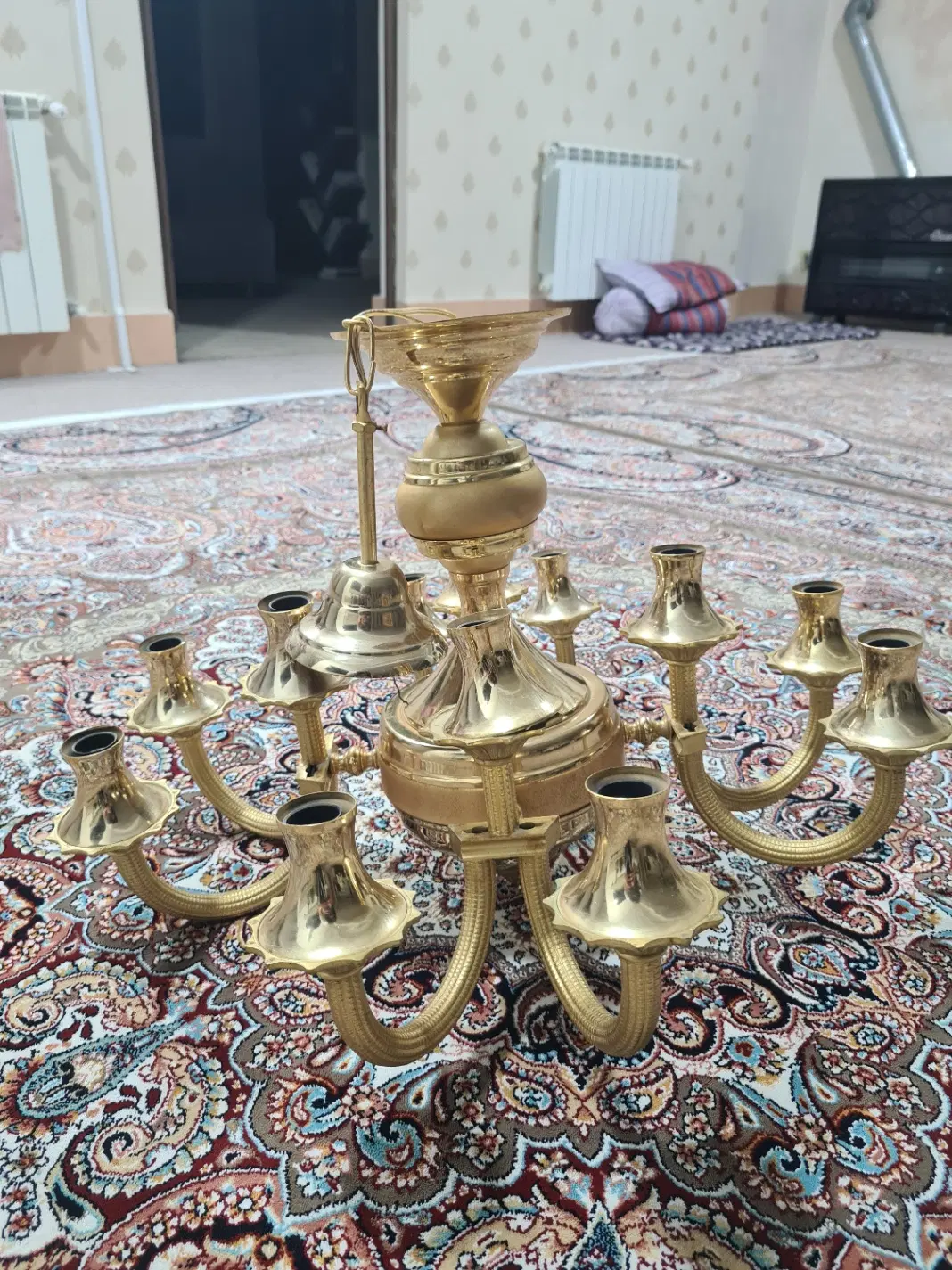 لوستر|لوستر و چراغ آویز|شیرود, |دیوار