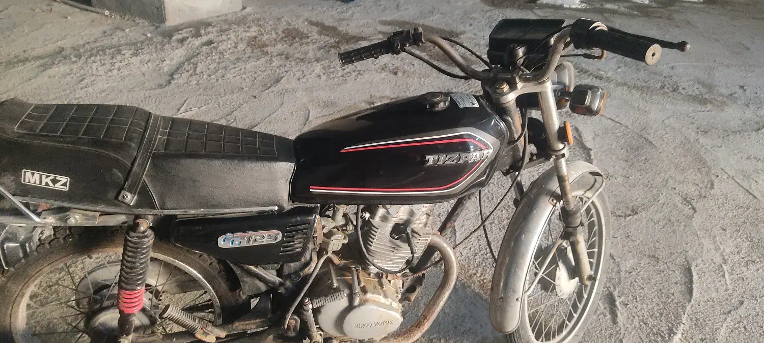 موتور 125 مزایده|موتورسیکلت|قشم, |دیوار