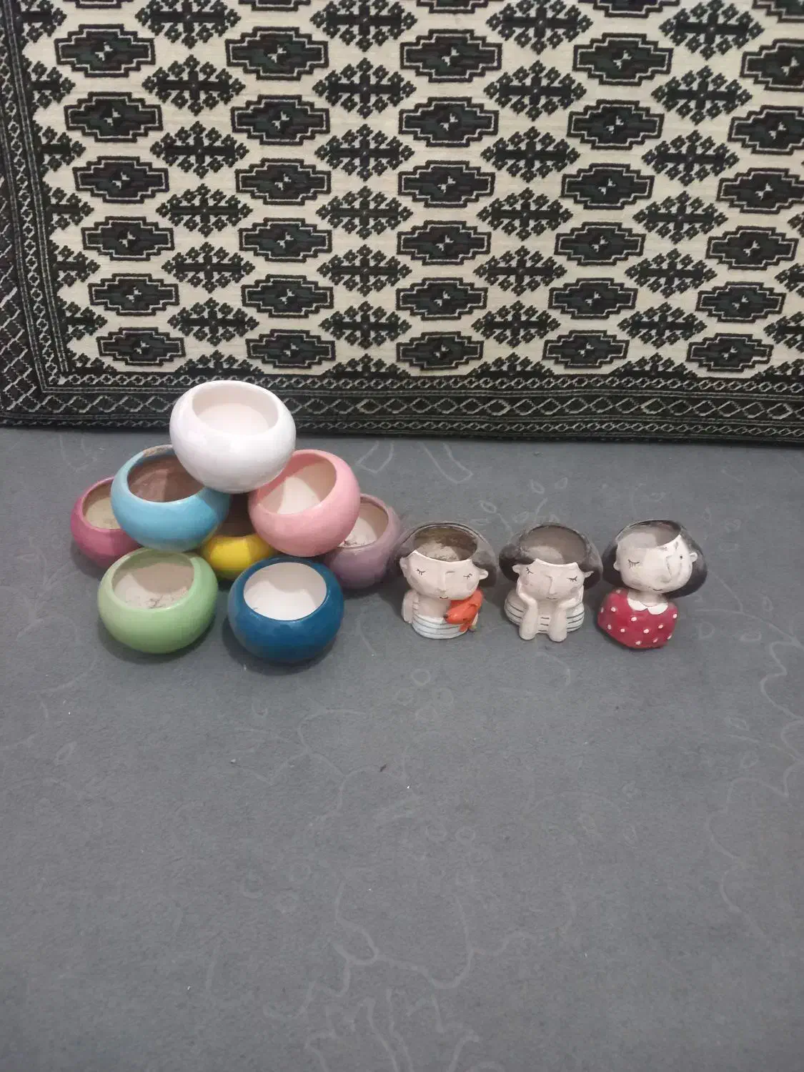 گلدان|گل و گیاه طبیعی|قم, شهرک امام حسن|دیوار