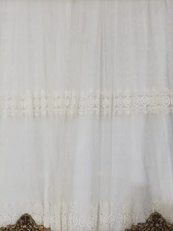 تور سفید نو|پرده، رانر، رومیزی|تایباد, |دیوار