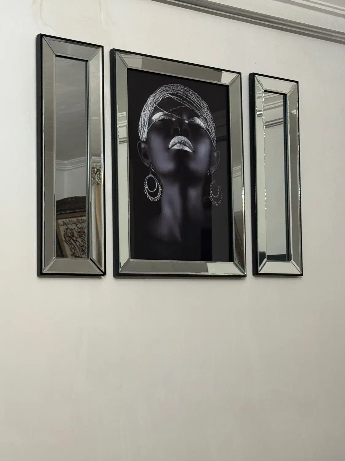 تابلو آینه سه تیکه|تابلو، نقاشی، عکس|تبریز, |دیوار