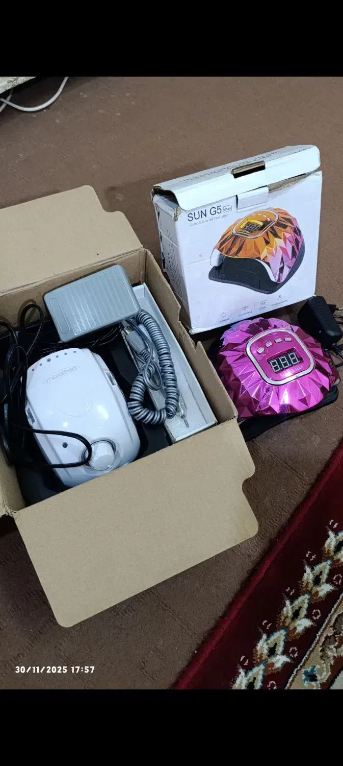 وسایل کاشت ناخن آک آک|آرایشی، بهداشتی، درمانی|اهواز, کوی علوی|دیوار