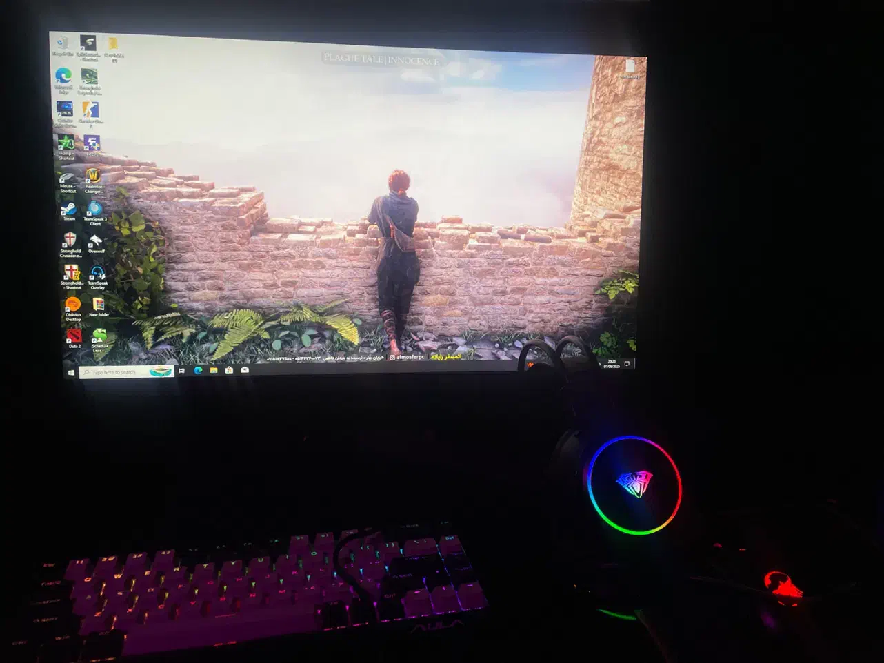 کیس کامپیوتر pc gaming game|رایانه رومیزی|سبزوار, کوی بهار|دیوار