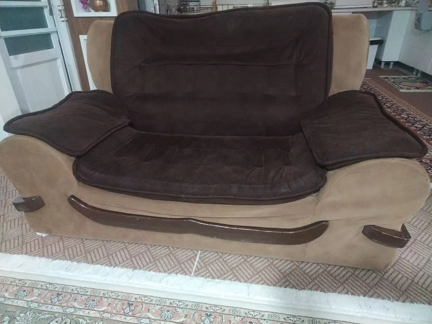 مبل 7 نفره راحتی|مبلمان خانگی و میز عسلی|شیروان (خراسان), |دیوار