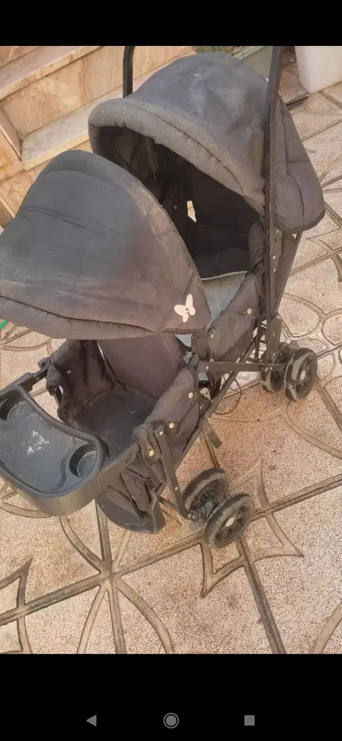 کالسکه دو قلو سالم|کالسکه و لوازم جانبی|مشهد, قائم|دیوار