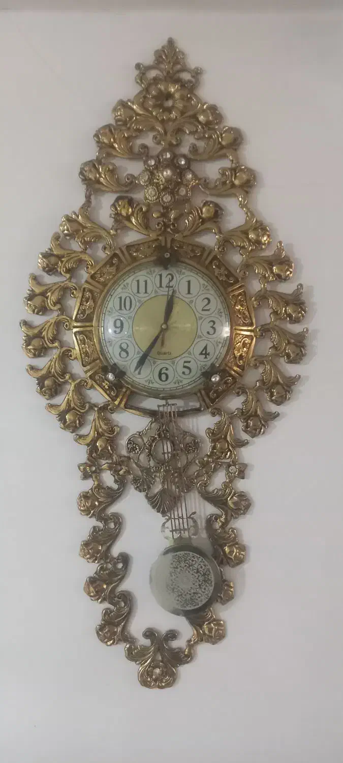 ساعت برنز|ساعت دیواری و تزئینی|همدان, |دیوار