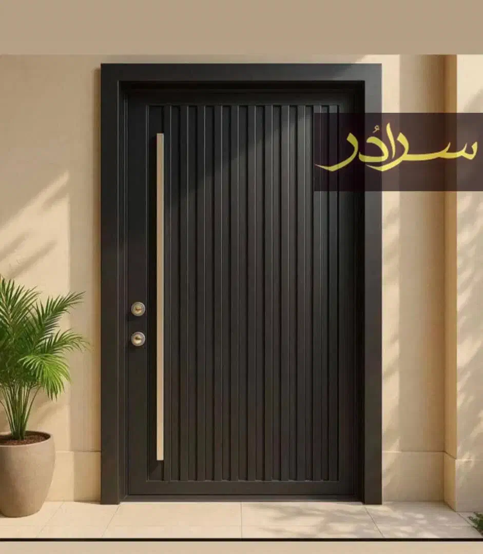 درب ضدسرقت طرح راشین نمای کرتین وال،سکوریت کد R014|مصالح و تجهیزات ساختمان|محمودآباد, |دیوار