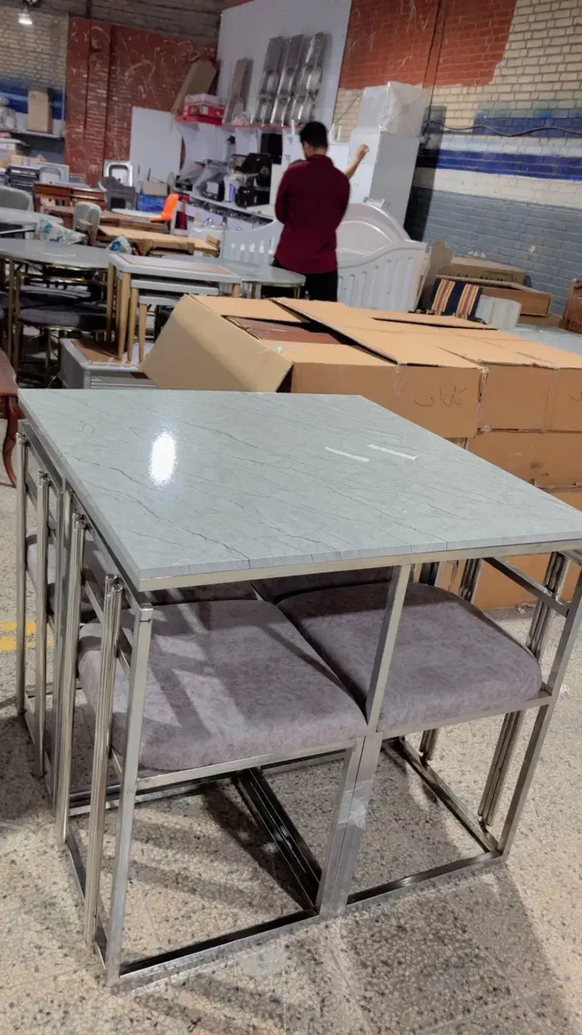 میز ناهارخوری sadat|میز و صندلی غذاخوری|بهبهان, |دیوار