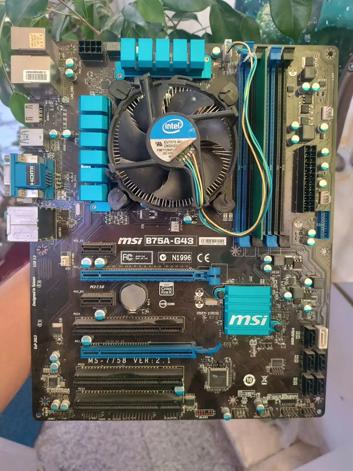 باندل مادربرد msi|قطعات و لوازم جانبی رایانه|اسکو, |دیوار