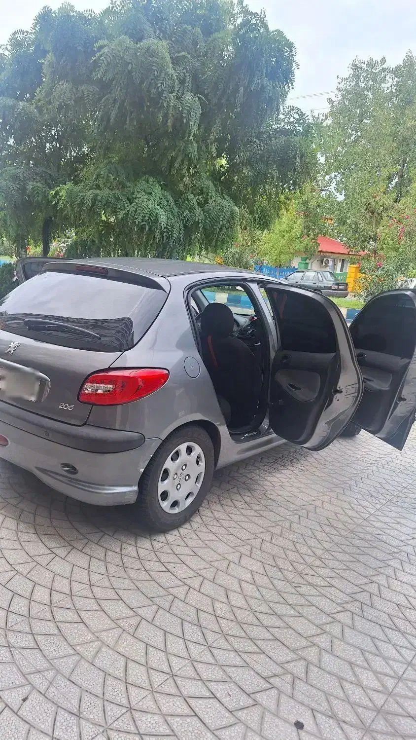 ۲۰۶ بی رنگ|خودرو سواری و وانت|بندر انزلی, ژاندارمری|دیوار