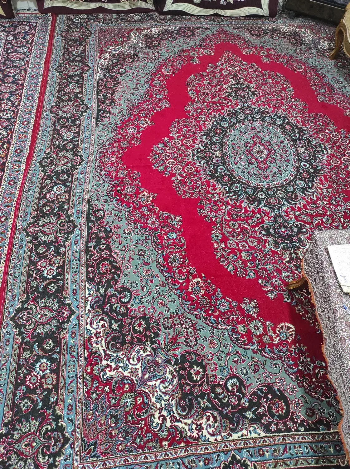 فرش 12 متری|فرش|قائم‌شهر, |دیوار